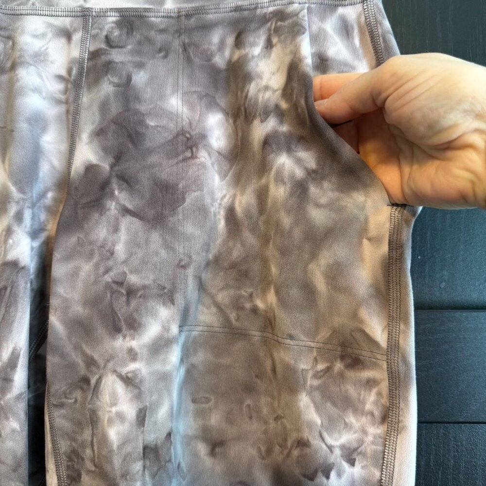 Lululemon Women's Align High Rise Jogger Pants Mink Berry Gray Tie Dye 6 Active - Picture 5 of 9